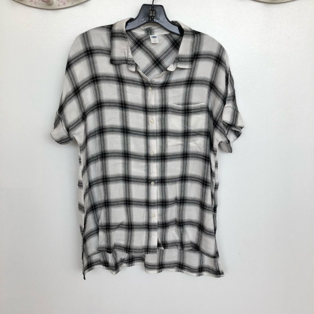 Short sleeve summer flannel